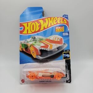 Hot Wheels Turbine Sublime X Racers 3/5 2022 Diecast Car NIP Damaged Card
